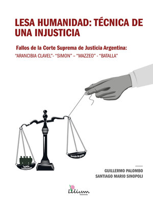 cover image of Lesa humanidad